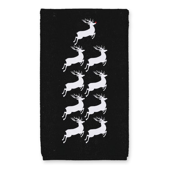 Reindeer Names Tea Towels - Set of 2